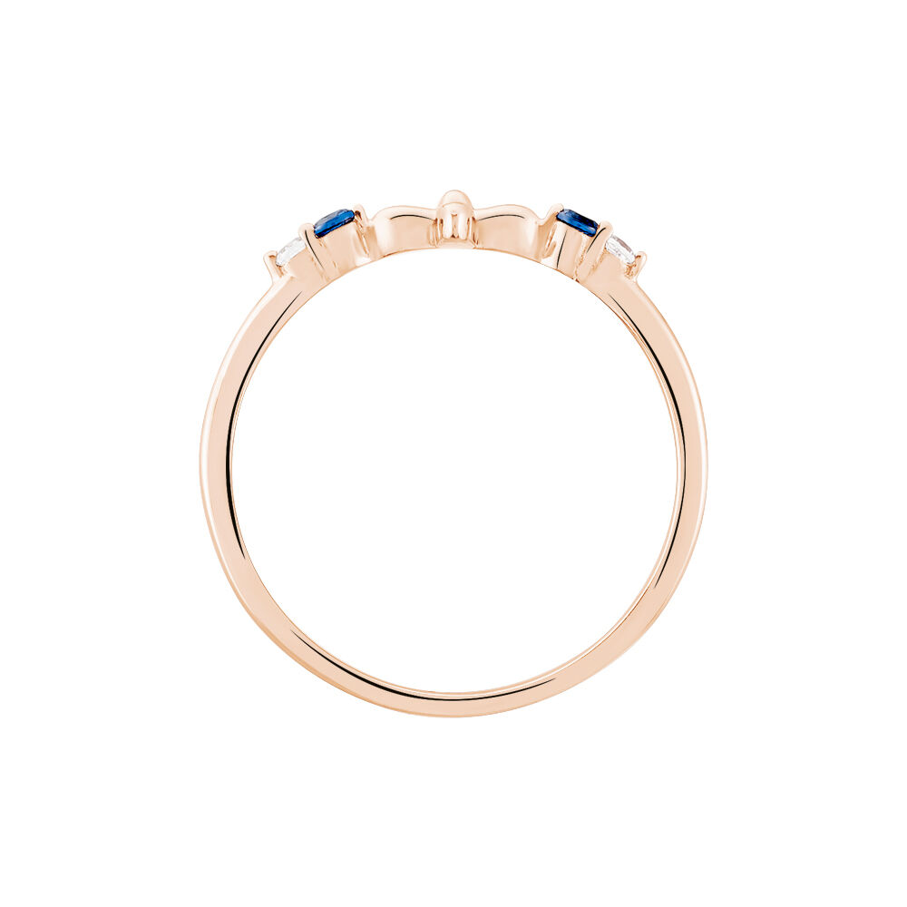 Bague Esia Argent Rose Oxyde De Zirconium - Bagues avec pierre Femme | Marc Orian