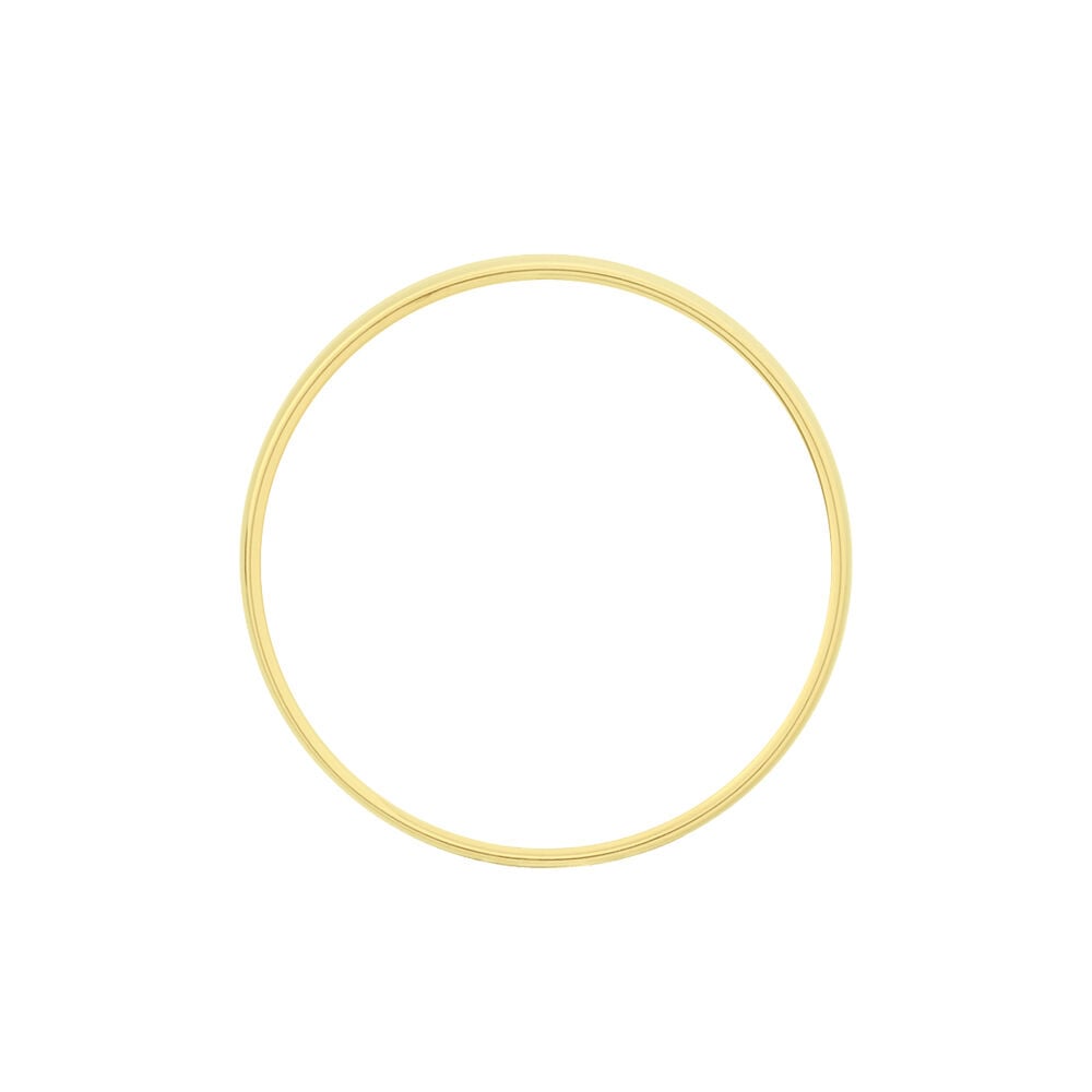 Alliance Isidorius Ruban Bombe Or Jaune - Alliances personnalis&eacute;es Famille | Marc Orian