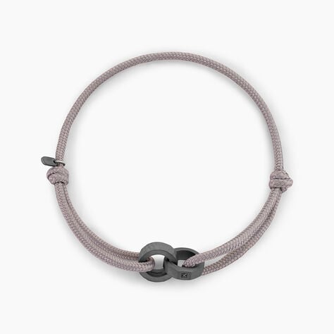 Bracelet Titane Gris Diamant - Bracelets cha&icirc;nes Homme | Marc Orian