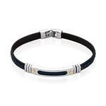 Bracelet Jourdan Cuir Bleu - Bracelets cuir Homme | Marc Orian