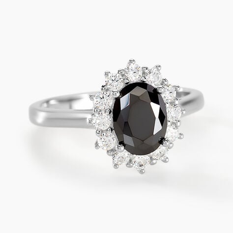 Bague Solitaire Gabor Argent Blanc Oxyde De Zirconium - Solitaires Femme | Marc Orian