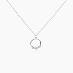 Collier Izamal Argent Blanc Oxyde De Zirconium - Colliers avec pierres Femme | Marc Orian