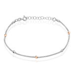 Bracelet Ingride Argent Tricolore - Bracelets fantaisie Femme | Marc Orian