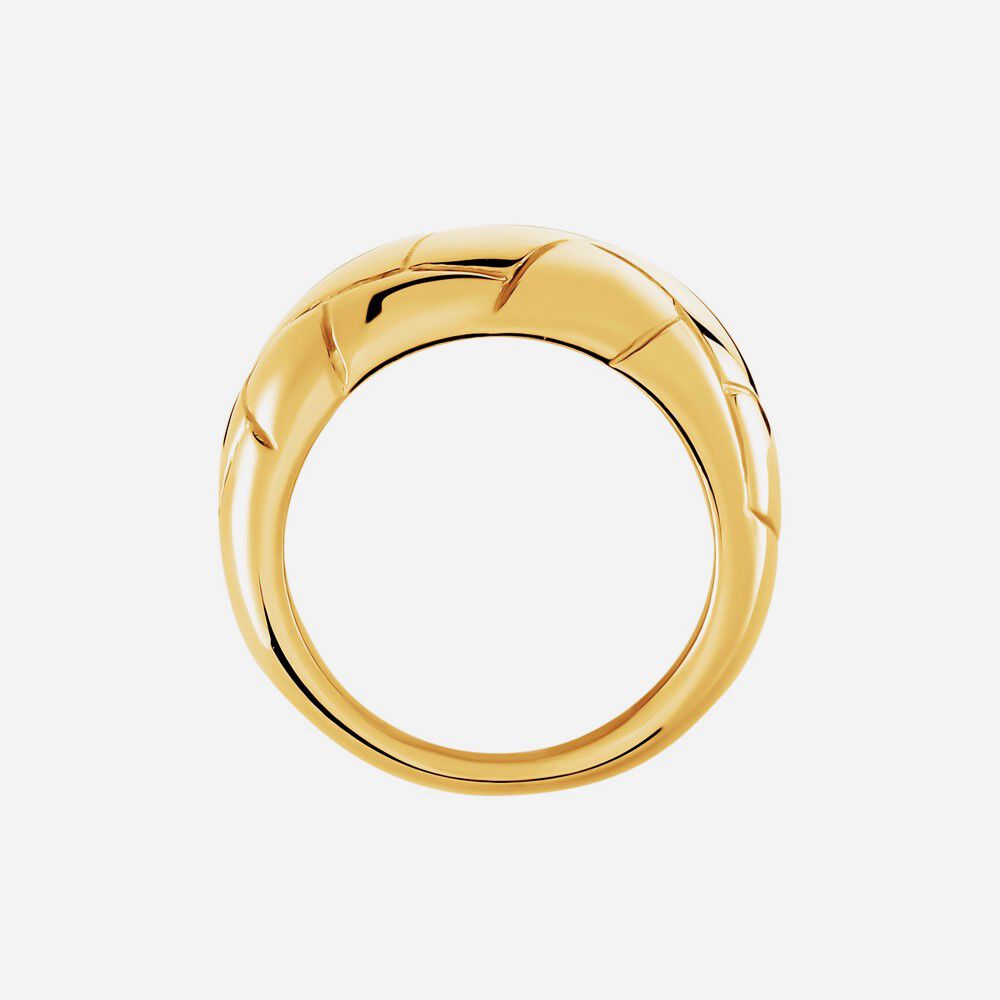 Bague Lessie Acier Doré - Bijoux fantaisie Femme | Marc Orian