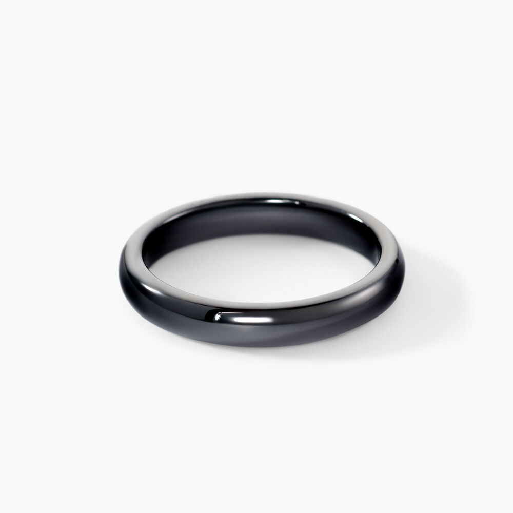 Bague Volta Ceramique Noir C&eacute;ramique - Bijoux fantaisie Femme | Marc Orian