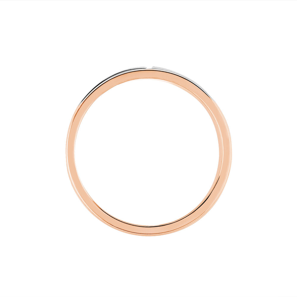 Alliance Hevan Ruban Or Bicolore - Alliances duo Unisex | Marc Orian