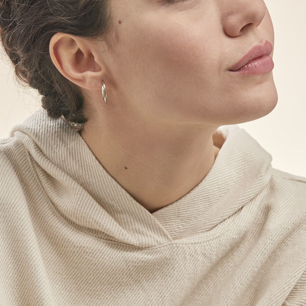 Créoles Tita Or Bicolore - Créoles Femme | Marc Orian