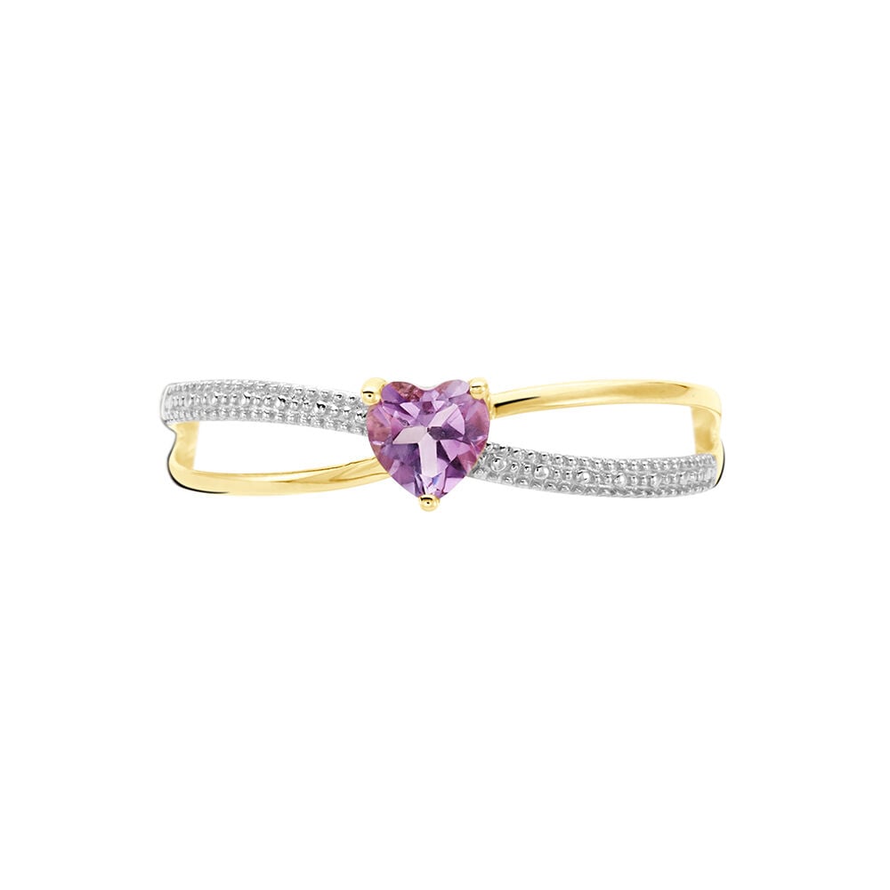 Bague Rory Or Jaune Amethyste - Bagues pierres fines Femme | Marc Orian