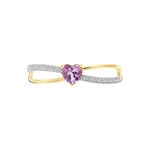 Bague Rory Or Jaune Amethyste - Bagues pierres fines Femme | Marc Orian
