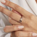 Bague Alix Or Tricolore Diamant - Parures de mariage Femme | Marc Orian