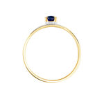 Bague Taila Or Jaune Saphir - Solitaires Femme | Marc Orian
