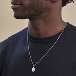 Pendentif Ange Nuage Or Blanc - M&eacute;dailles et m&eacute;daillons Famille | Marc Orian