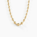 Collier Diona Diona Maille Boule Or Jaune - Chaines Femme | Marc Orian