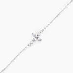 Bracelet Or Blanc Kerem Oxyde - Bracelets cha&icirc;nes Femme | Marc Orian