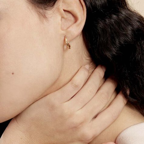 Créoles Verania Or Jaune - Boucles d'oreilles Créoles Femme | Marc Orian