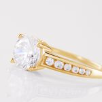 Bague Tatjana Or Jaune Oxyde De Zirconium - Solitaires Femme | Marc Orian