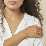 Bracelet Carlo Or Bicolore Maille Marine Ronde - Bracelets mailles Femme | Marc Orian