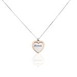 Collier Argent Bicolore Jiya - Colliers fantaisie Femme | Marc Orian