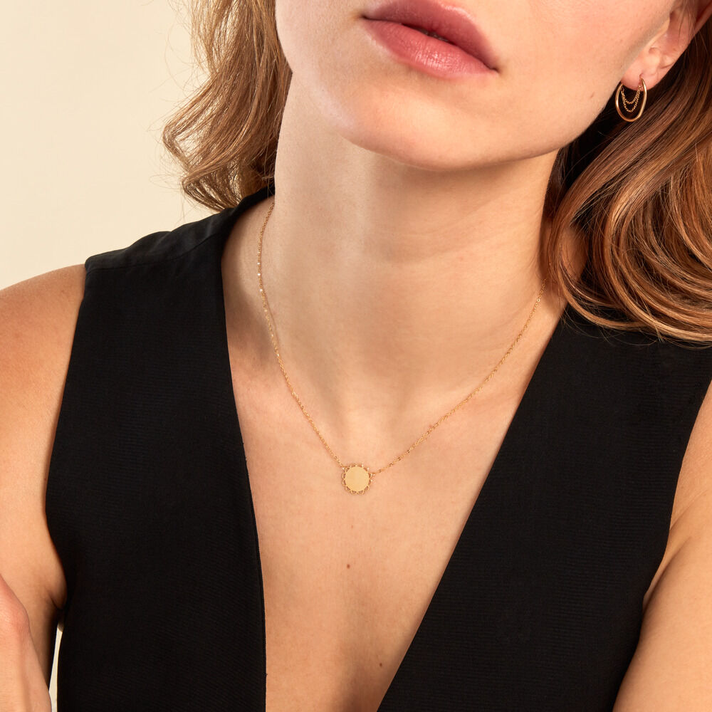 Collier Solaris Or Jaune - Colliers ete Femme | Marc Orian