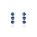 Boucles D'oreilles Puces Kasey Argent Blanc Oxyde De Zirconium - Puces Femme | Marc Orian