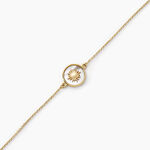Bracelet Soleil Eternel Or Jaune Nacre - Bracelets cha&icirc;nes Femme | Marc Orian