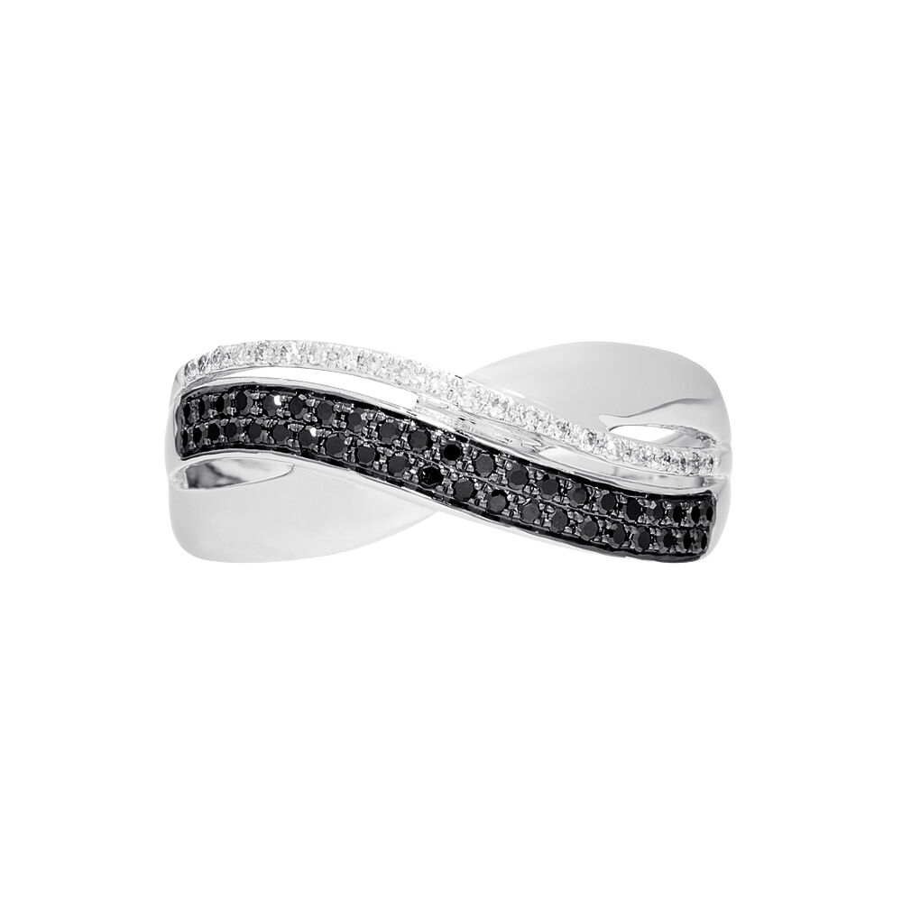 Bague Merlin Or Blanc Diamant - Bagues pierres précieuses Femme | Marc Orian