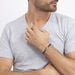 Bracelet Yannik Acier Blanc - Bracelets cordons Homme | Marc Orian