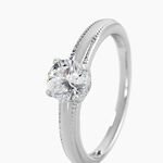 Bague Tiphane Argent Blanc Oxyde De Zirconium - Bijoux fantaisie Femme | Marc Orian