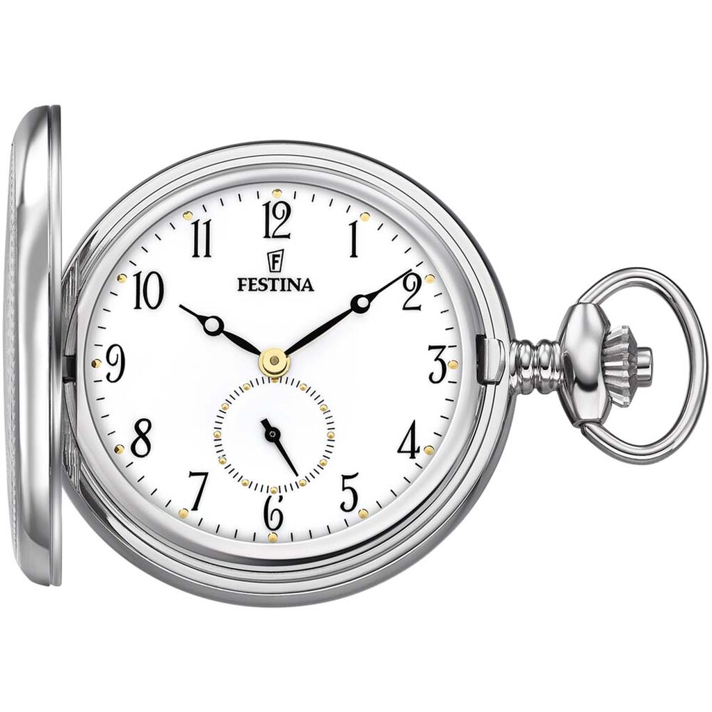 Montre Festina Gousset Blanc - Montres classiques Famille | Marc Orian