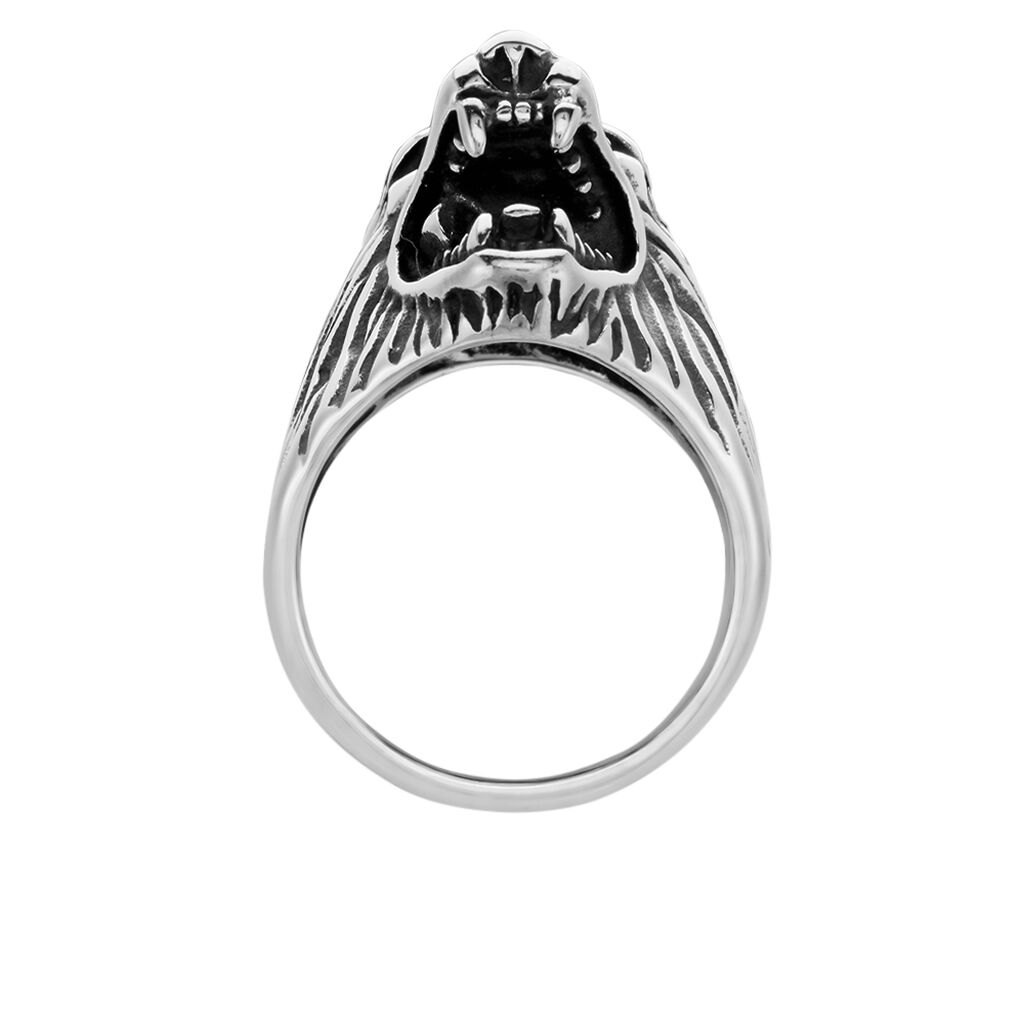 Bague Acier Vieillit Ronel - Bague fantaisie Homme | Marc Orian