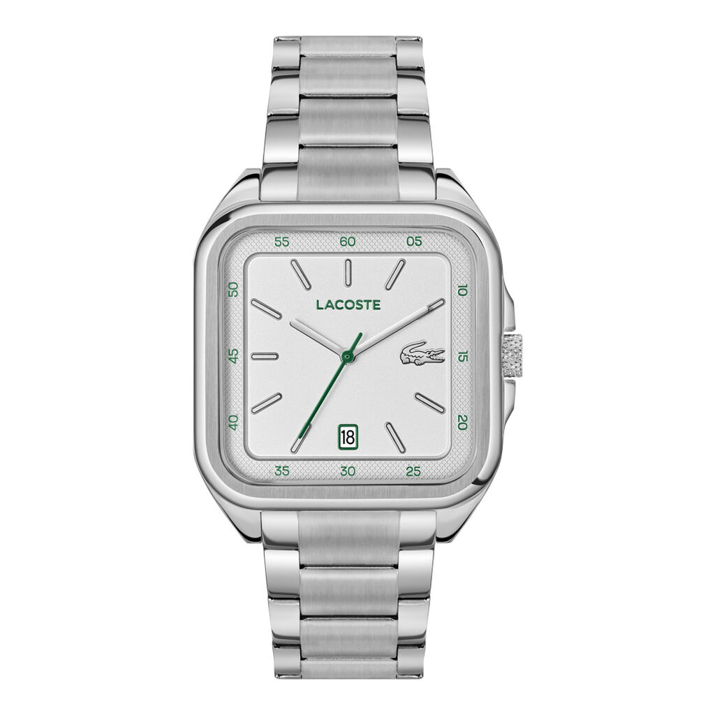 Montre Lacoste .12.12 Up Argenté - Montres Homme | Marc Orian