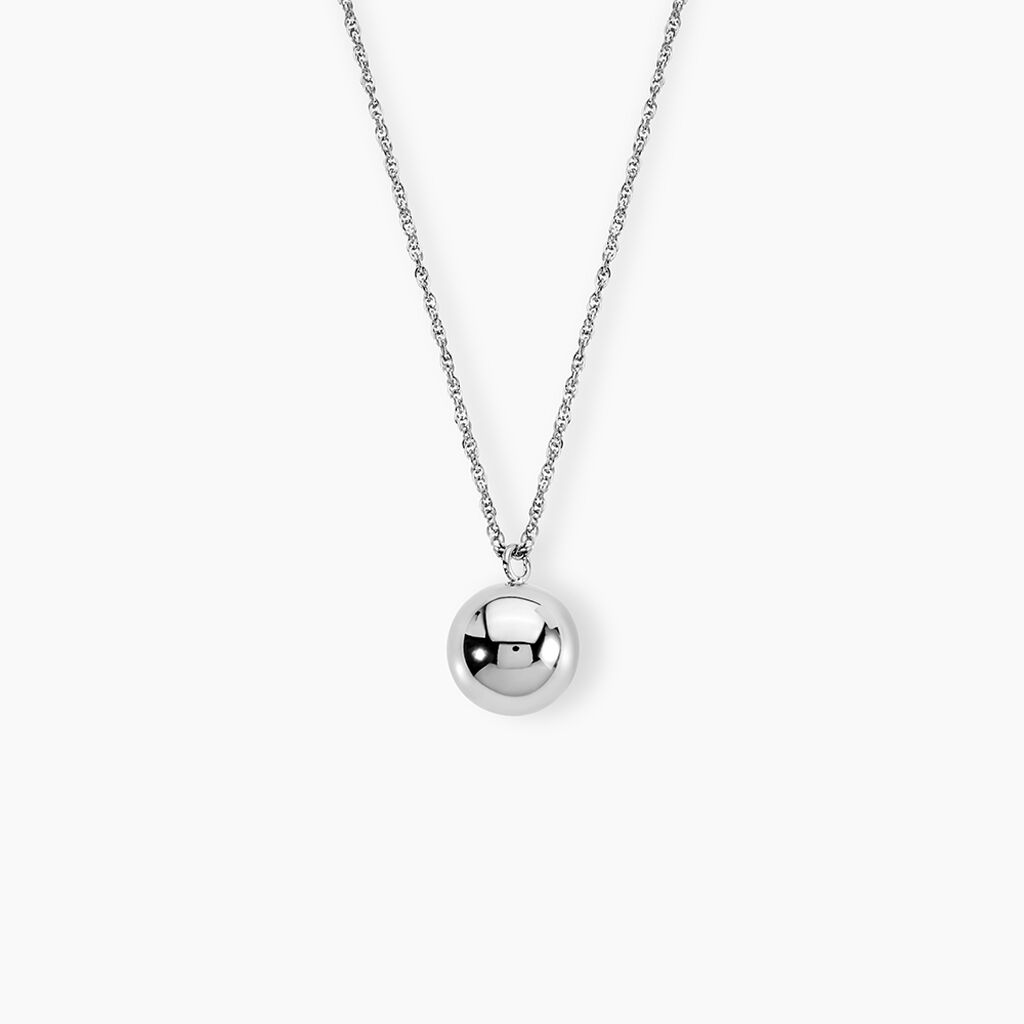 Collier My Bola Acier Blanc - Bolas de grossesse Femme | Marc Orian