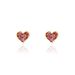 Boucles D'oreilles Puces Soraya Coeur Or Jaune - Puces Enfant | Marc Orian