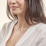 Collier Saynaae Argent Blanc Perle De Culture - Colliers avec pierres Femme | Marc Orian