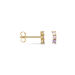 Boucles D'oreilles Puces Plaqué Or Jaune Alodia Oxydes De Zirconium - Puces Femme | Marc Orian