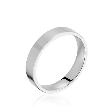 Alliance Or Blanc Gaaia 5mm