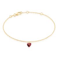 Bracelet Crush Plaqué Or Jaune Oxyde De Zirconium