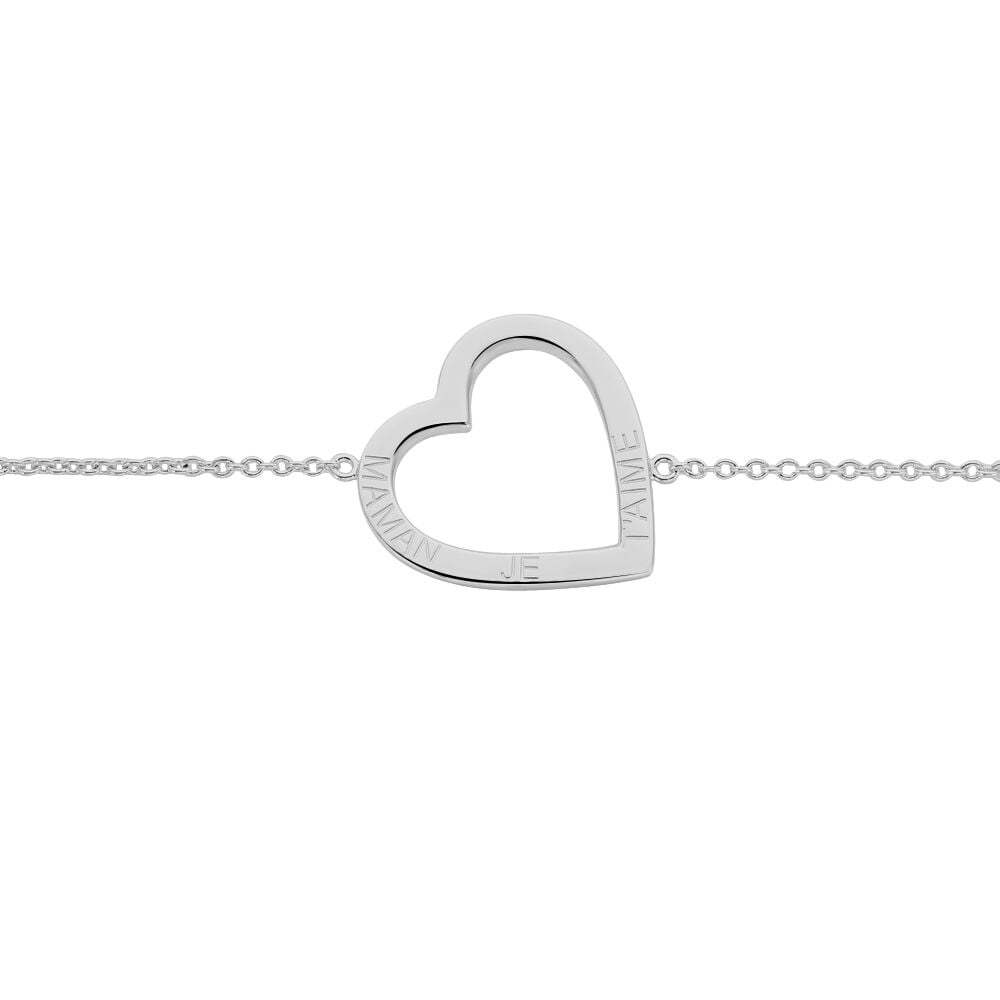 Bracelet Marcella Argent Blanc - Bracelets fantaisie Femme | Marc Orian