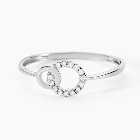 Bague Mahaut Or Blanc Diamant - Bagues pierres pr&eacute;cieuses Femme | Marc Orian
