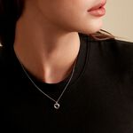 Collier Ariah Argent Blanc - Colliers fantaisie Femme | Marc Orian