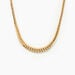 Collier Or Jaune Izel Maille Anglaise - Chaines Femme | Marc Orian