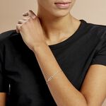 Bracelet Isabel Argent Blanc Oxyde De Zirconium - Bracelets fantaisie Femme | Marc Orian