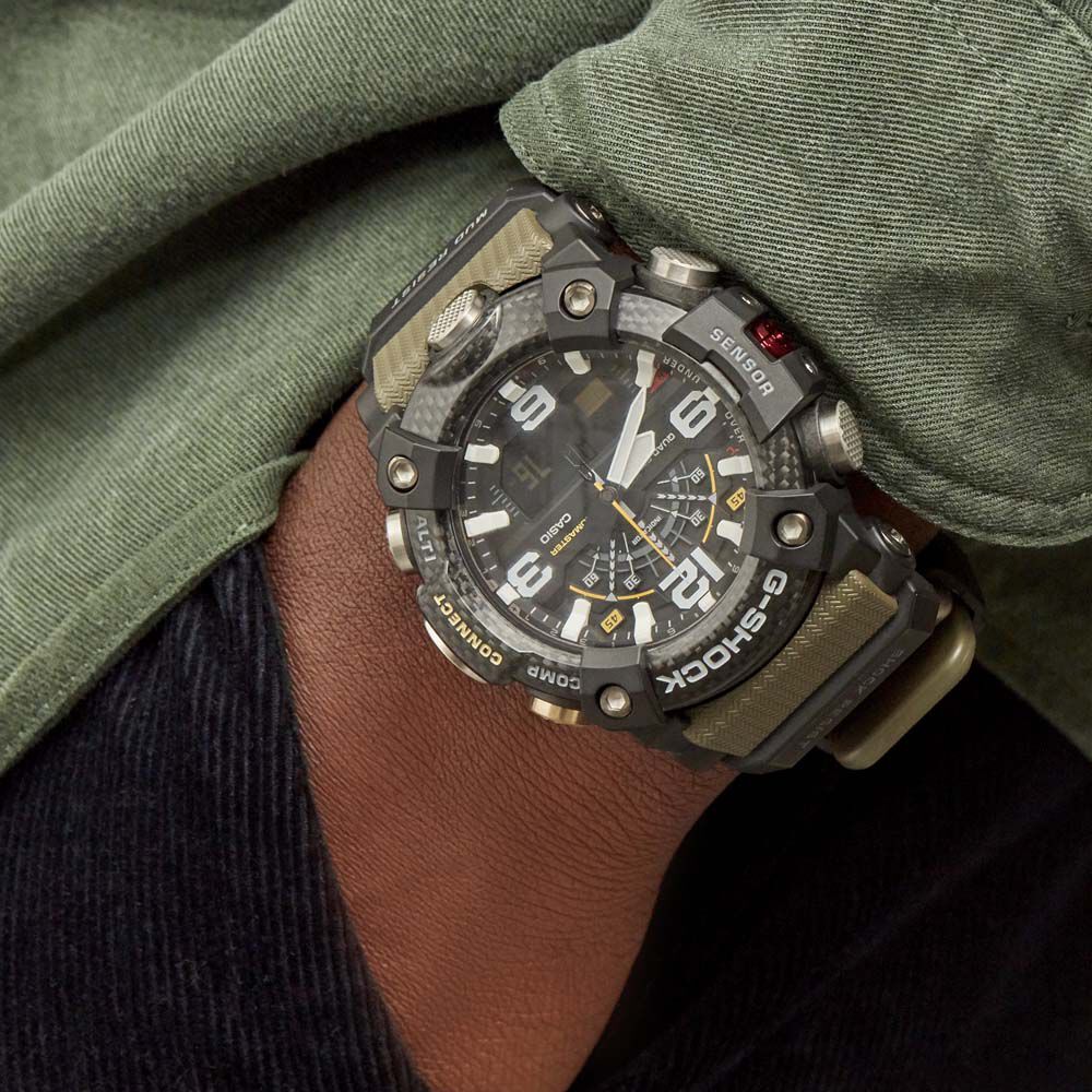 Montre Hybride Casio G-shock Mudmaster Noir - Montres connectées Homme | Marc Orian