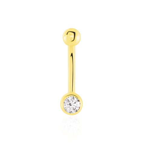 Piercing De Nombril Jan Or Jaune Oxyde De Zirconium - Piercing Nombril Femme | Marc Orian