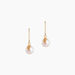 Boucles D'oreilles Pendantes Baroque Or Jaune Perle De Culture - Boucles d'oreilles mariage Femme | Marc Orian