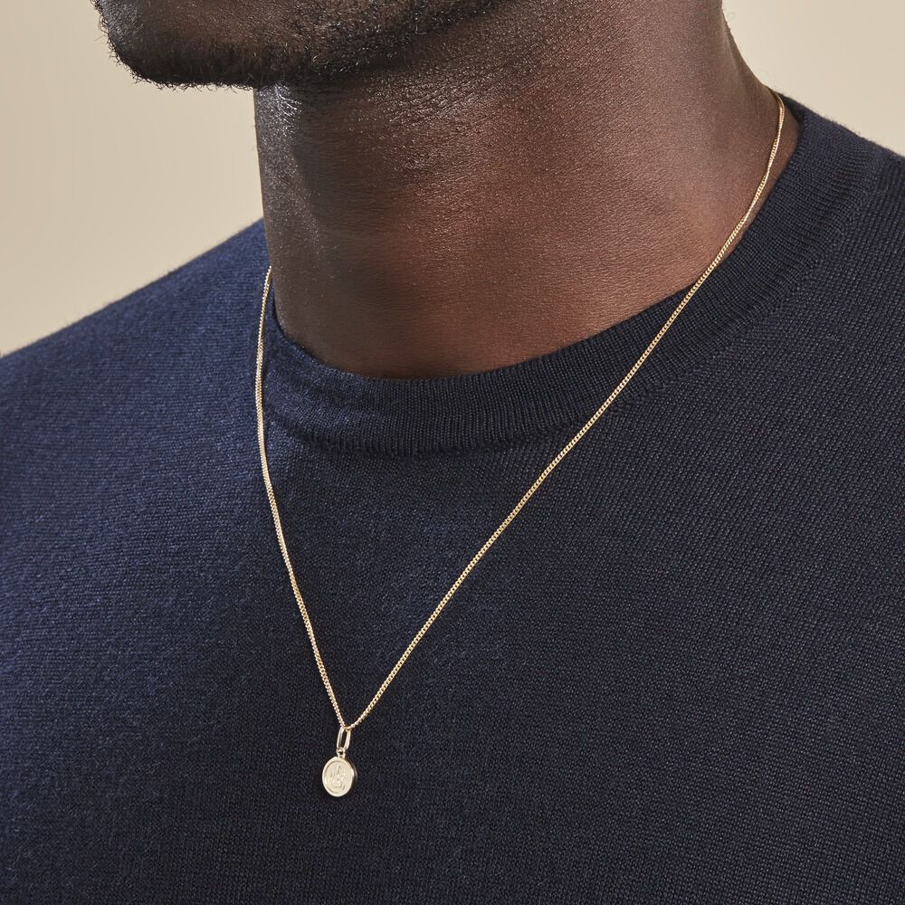 Pendentif Fabie Or Jaune - Médailles et médaillons Famille | Marc Orian
