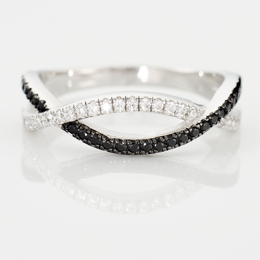 Bague Prudentia Argent Blanc Oxyde De Zirconium - Bagues avec pierre Femme | Marc Orian