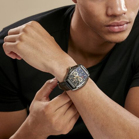 Montre Montignac Noir - Montres Homme | Marc Orian