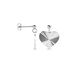 Boucles D'oreilles Pendantes Argent Blanc - Pendantes Femme | Marc Orian