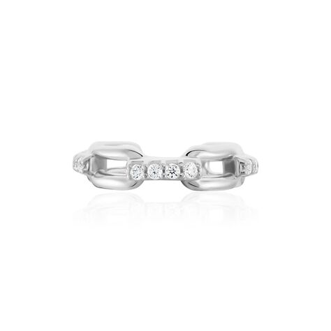 Bague D'hélix Unitaire Antonino Argent Blanc Oxyde De Zirconium - Boucles d'oreilles Ear cuffs Femme | Marc Orian